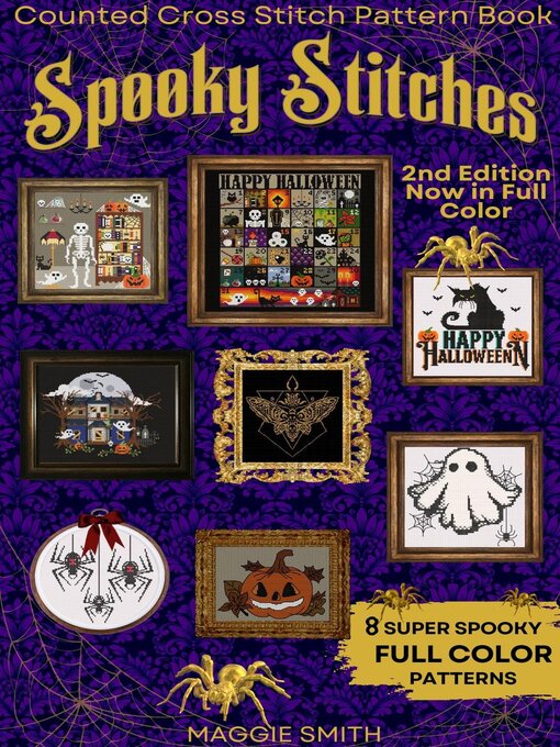 Title details for Spooky Stitches | Full Color Counted Cross Stitch Pattern Book by Maggie Smith - Available